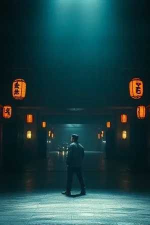 《铁轨尽头》竖版海报：延伸进隧道的旧铁轨