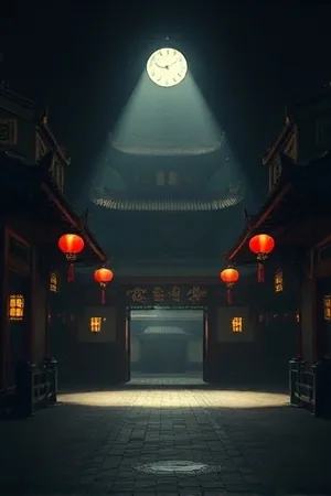 《玻璃温室》竖版海报：午后逆光中的玻璃穹顶
