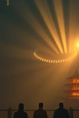 《旧书店奇谈》竖版海报：堆满旧书的木质楼梯转角
