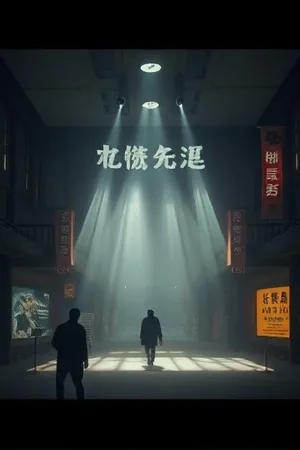 《雨夜修表铺》竖版海报：台灯下摊开的齿轮与镊子